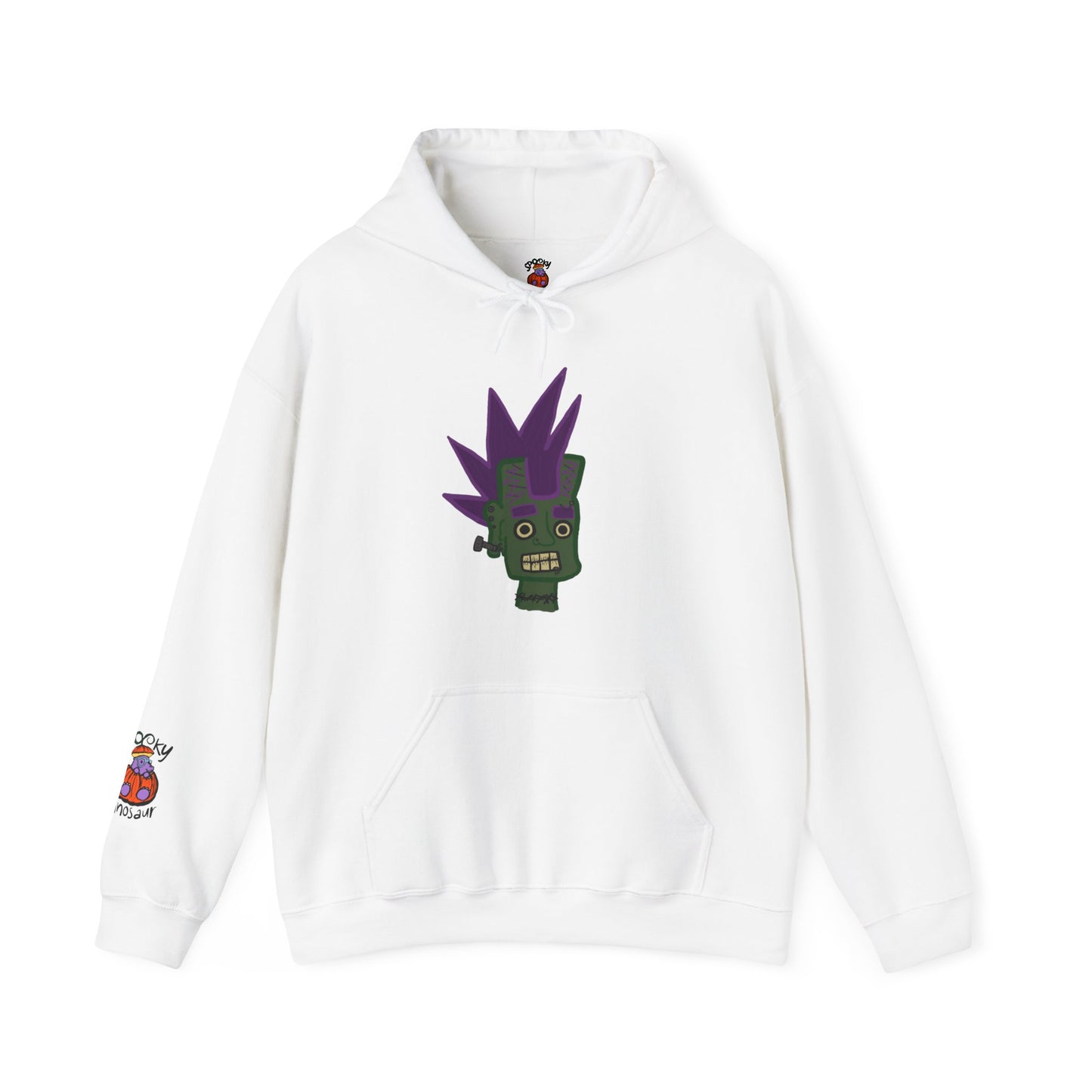 Gildan Heavy Blend Hoodie | Unisex Heavy Blend Sweatshirt | Spooky Dinosaur