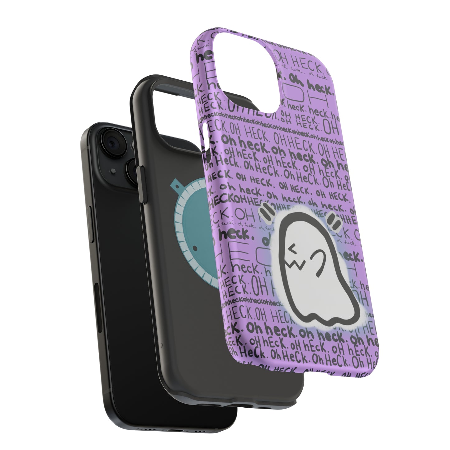 "Hecklin' Ghostie" Spooky Dino Original - MagSafe Tough Cases