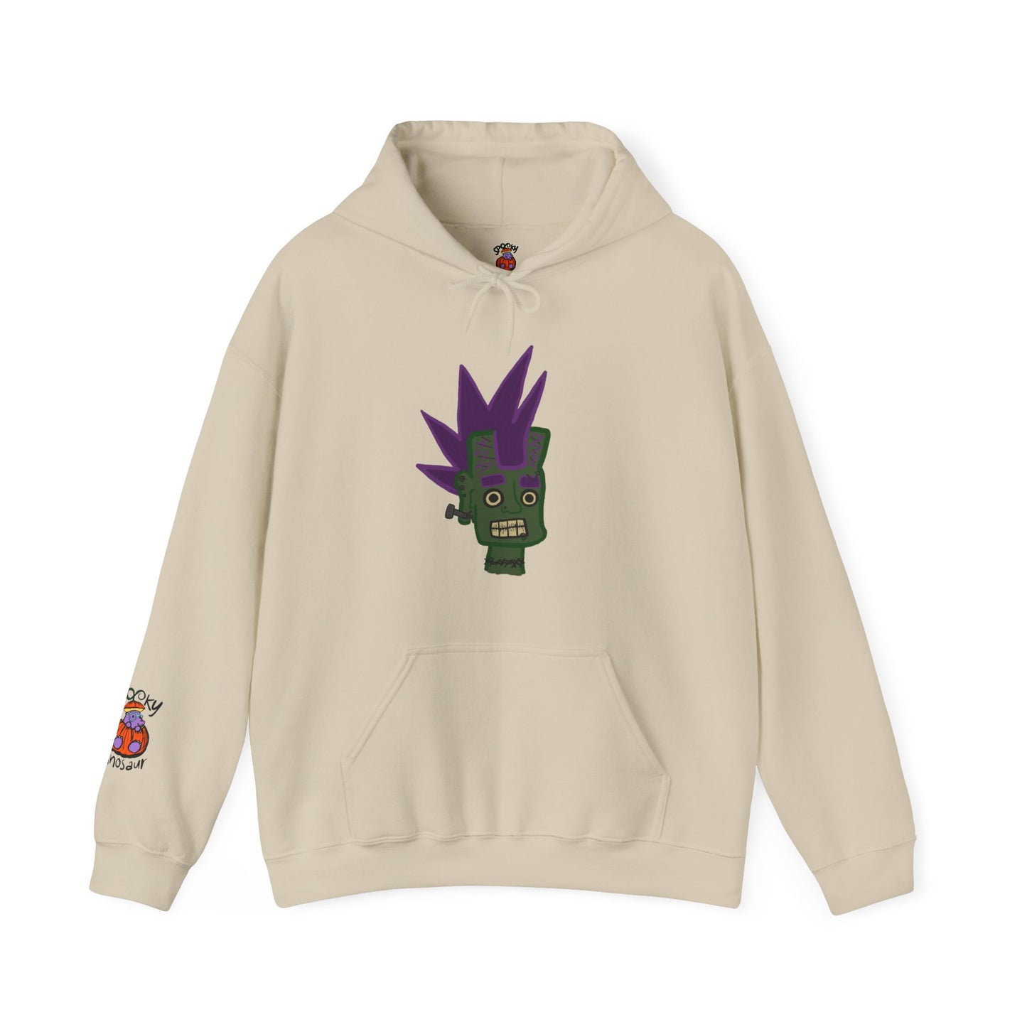 Gildan Heavy Blend Hoodie | Unisex Heavy Blend Sweatshirt | Spooky Dinosaur
