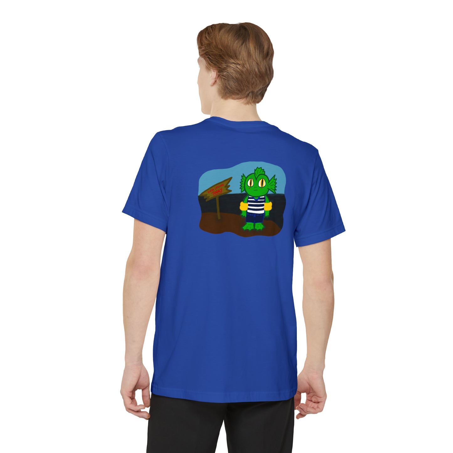 "Kreach" Spooky Dino Original - Unisex Pocket T-shirt