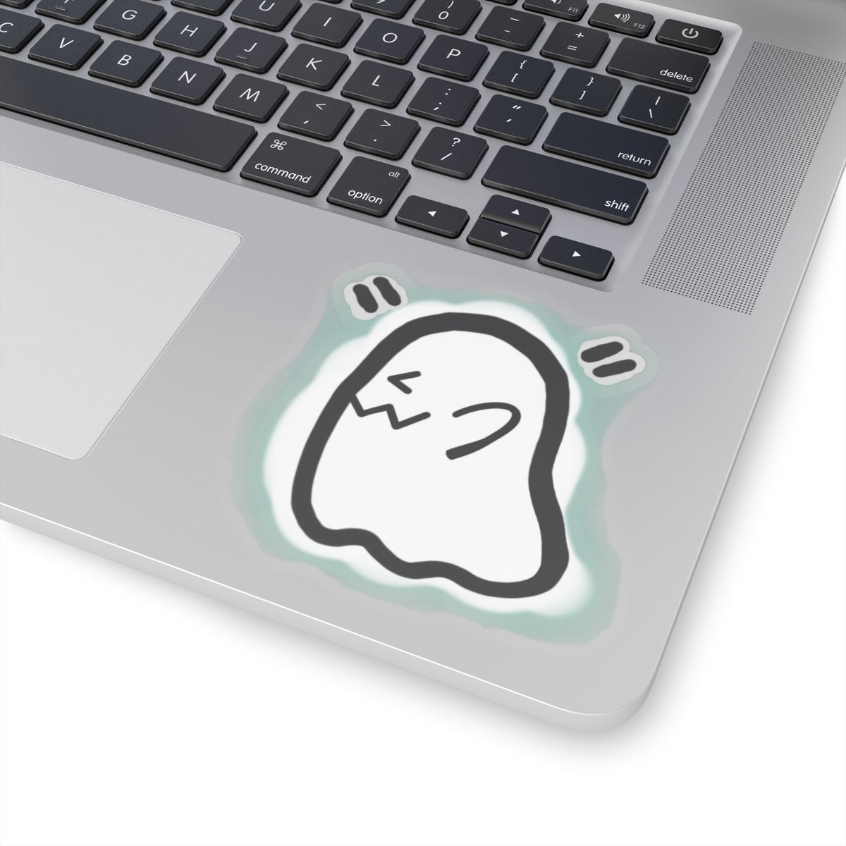 Custom Vinyl Sticker | Personalized Laptop Sticker | Spooky Dinosaur