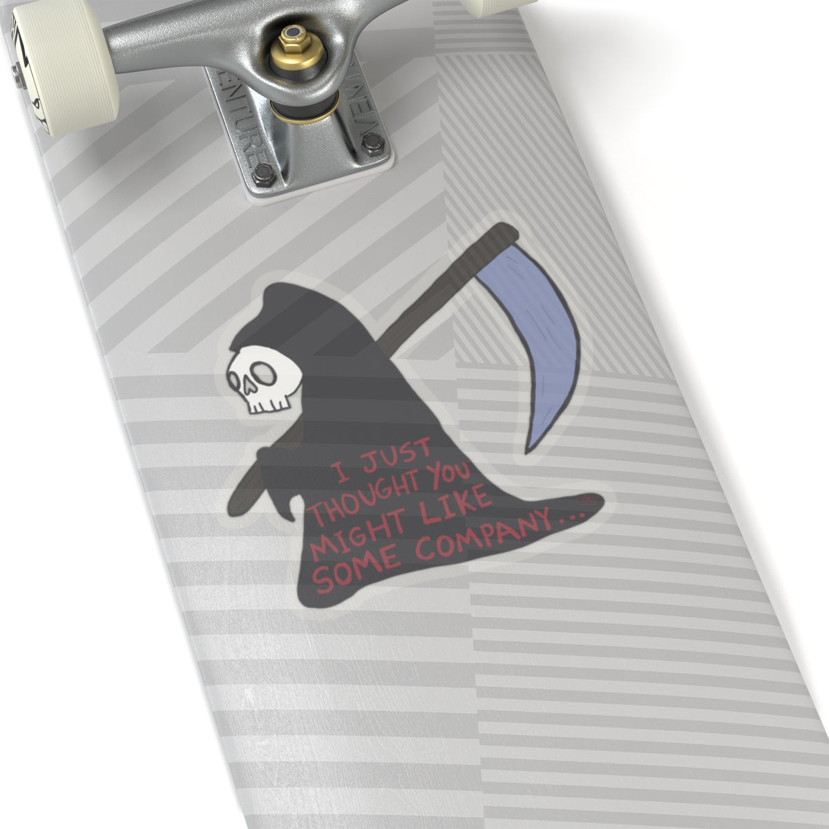 "The Lonely Reaper" Spooky Dino Original - Stickers
