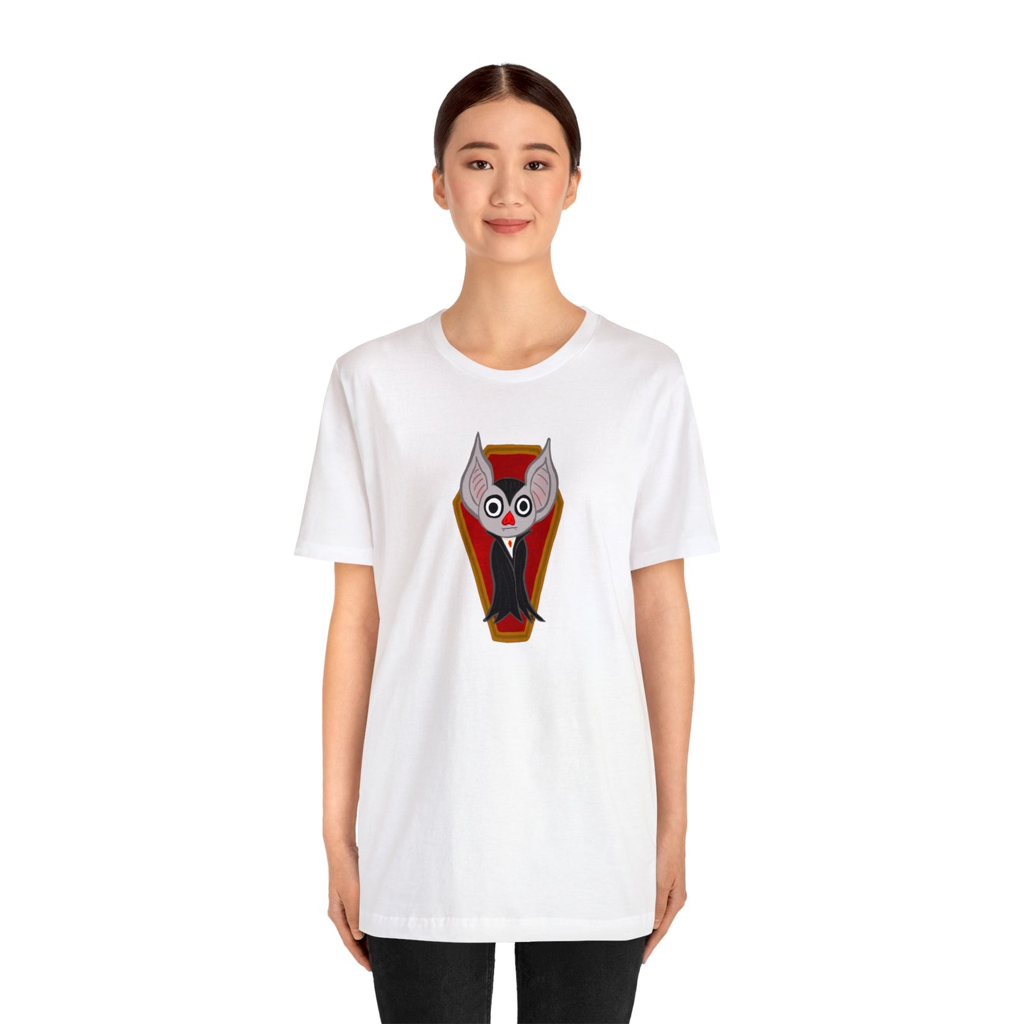 Unisex Jersey T Shirt | Short Sleeve T-Shirt | Spooky Dinosaur