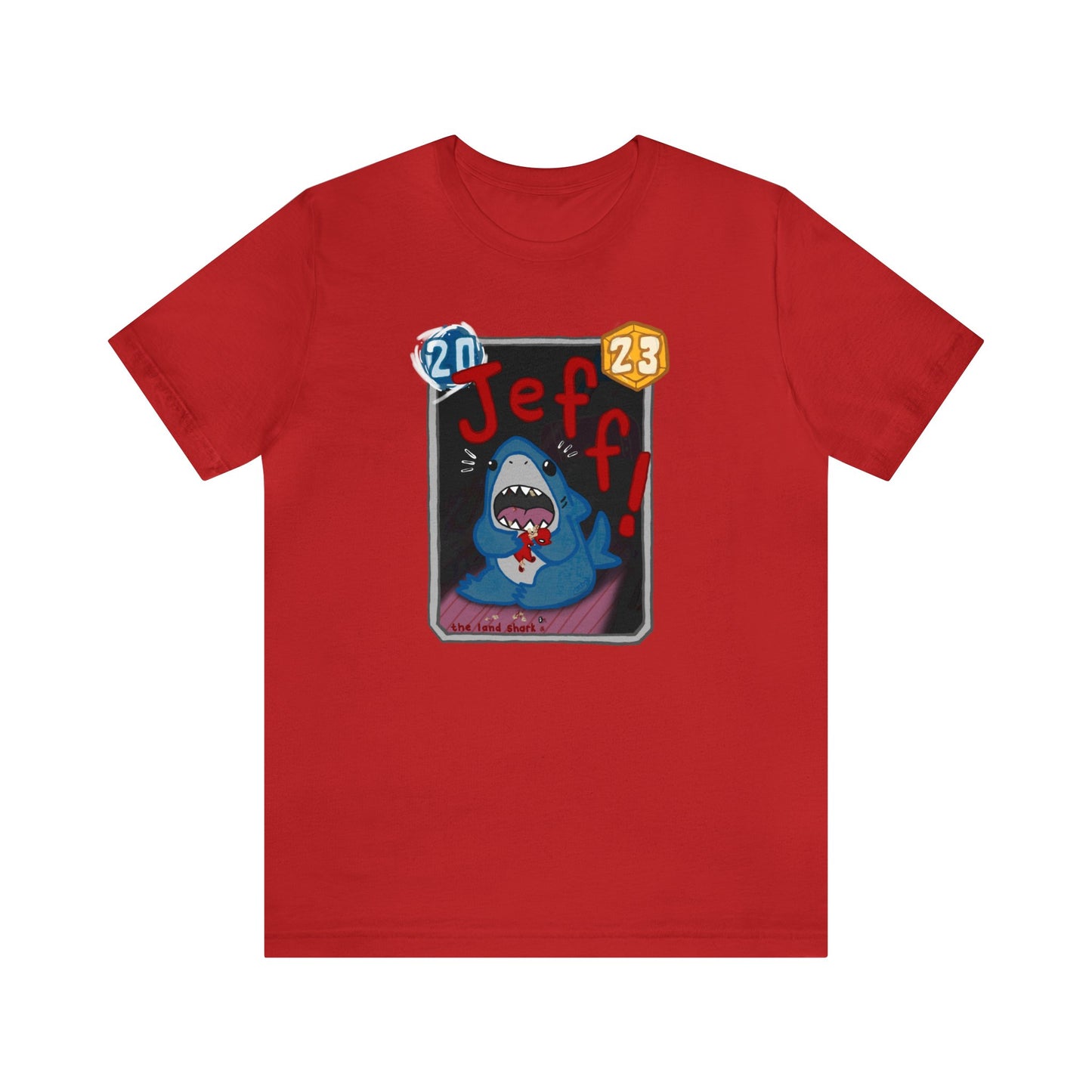 Snap Kang x Spooky Dino Marvel Snap inspired Jeff! Card - Unisex Jersey Short Sleeve Tee