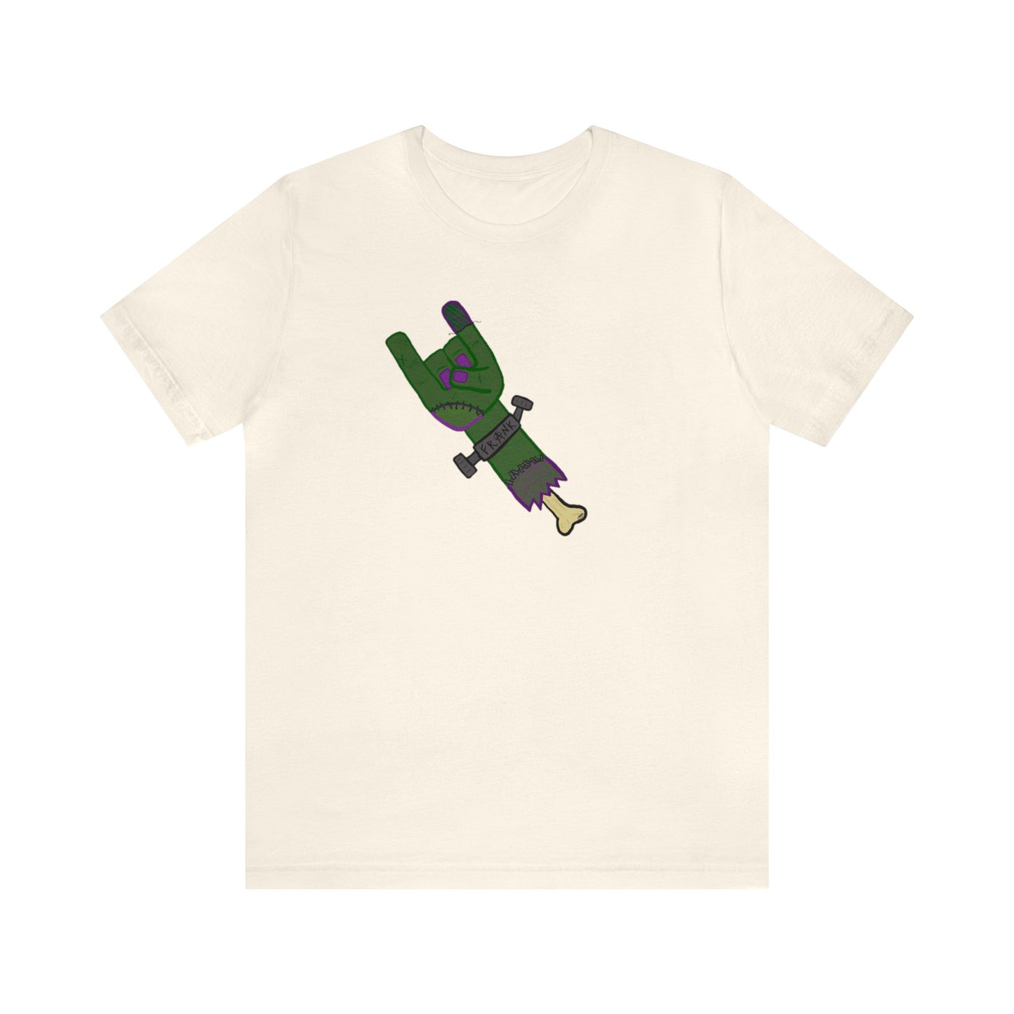 "Monster of Rock" Spooky Dino Original - Unisex Jersey Short Sleeve Tee