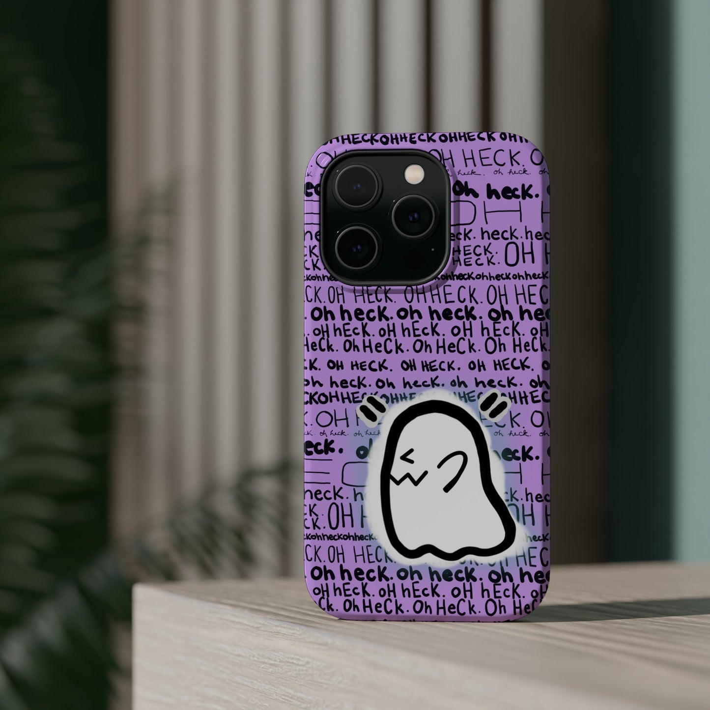 "Hecklin' Ghostie" Spooky Dino Original - MagSafe Tough Cases