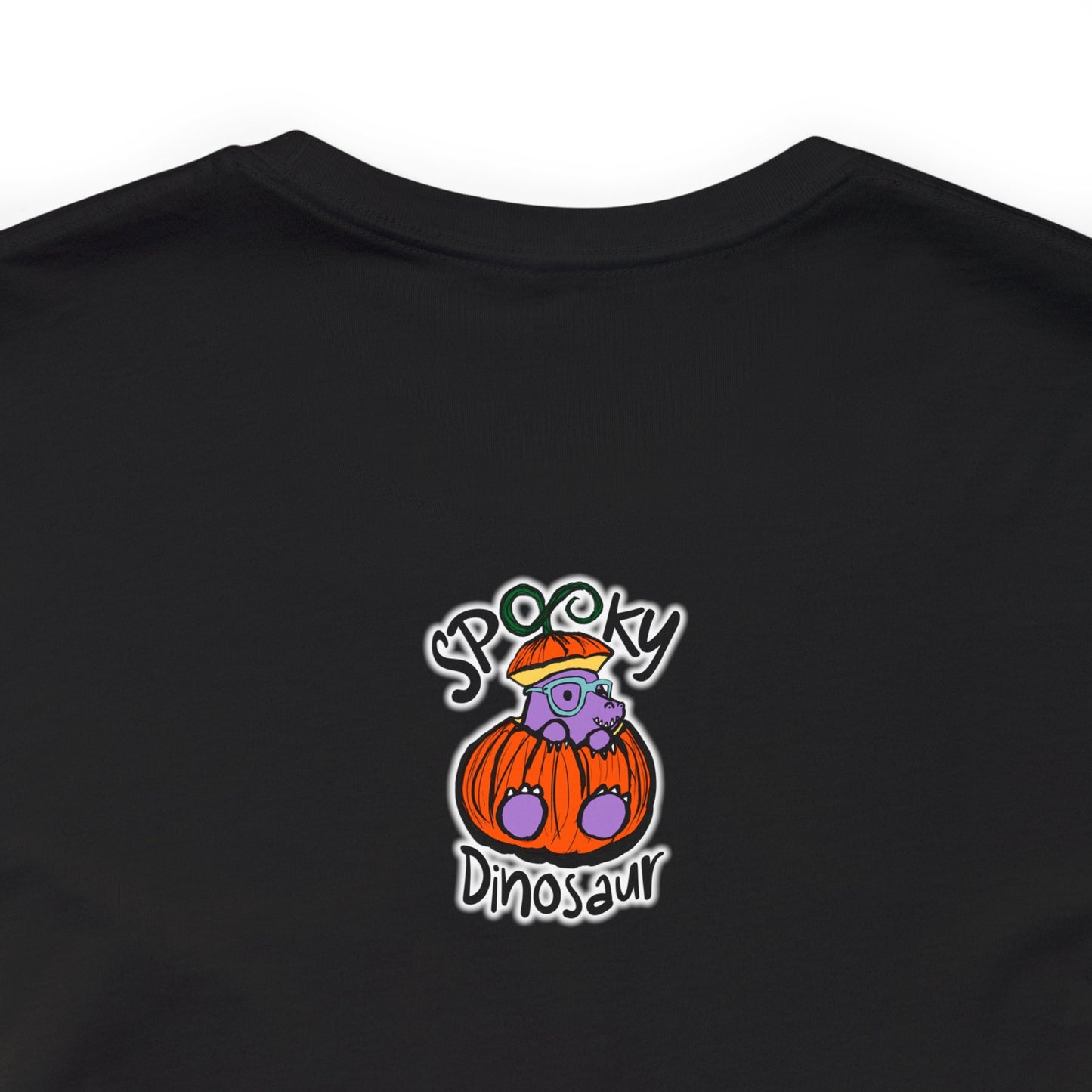 Snap Kang x Spooky Dino Marvel Snap inspired Dracula Card - Unisex Jersey Short Sleeve Tee