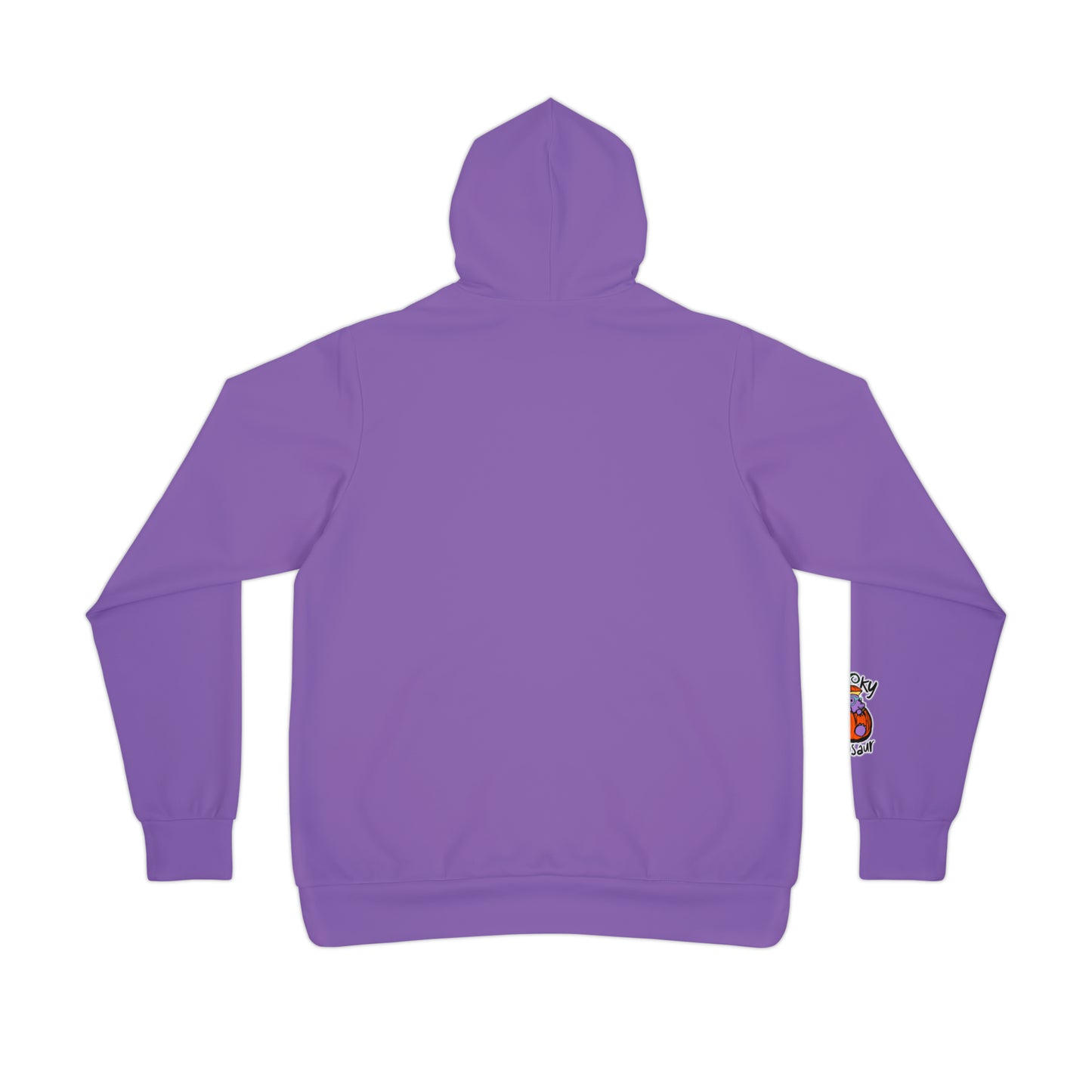 Purple "Dino Nuggs" Spooky Dino Original - Athletic Hoodie