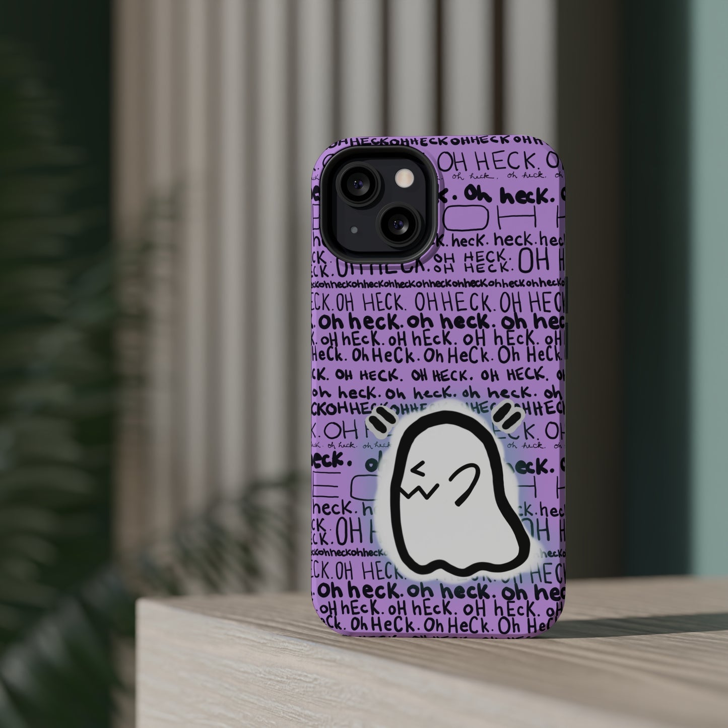 "Hecklin' Ghostie" Spooky Dino Original - MagSafe Tough Cases