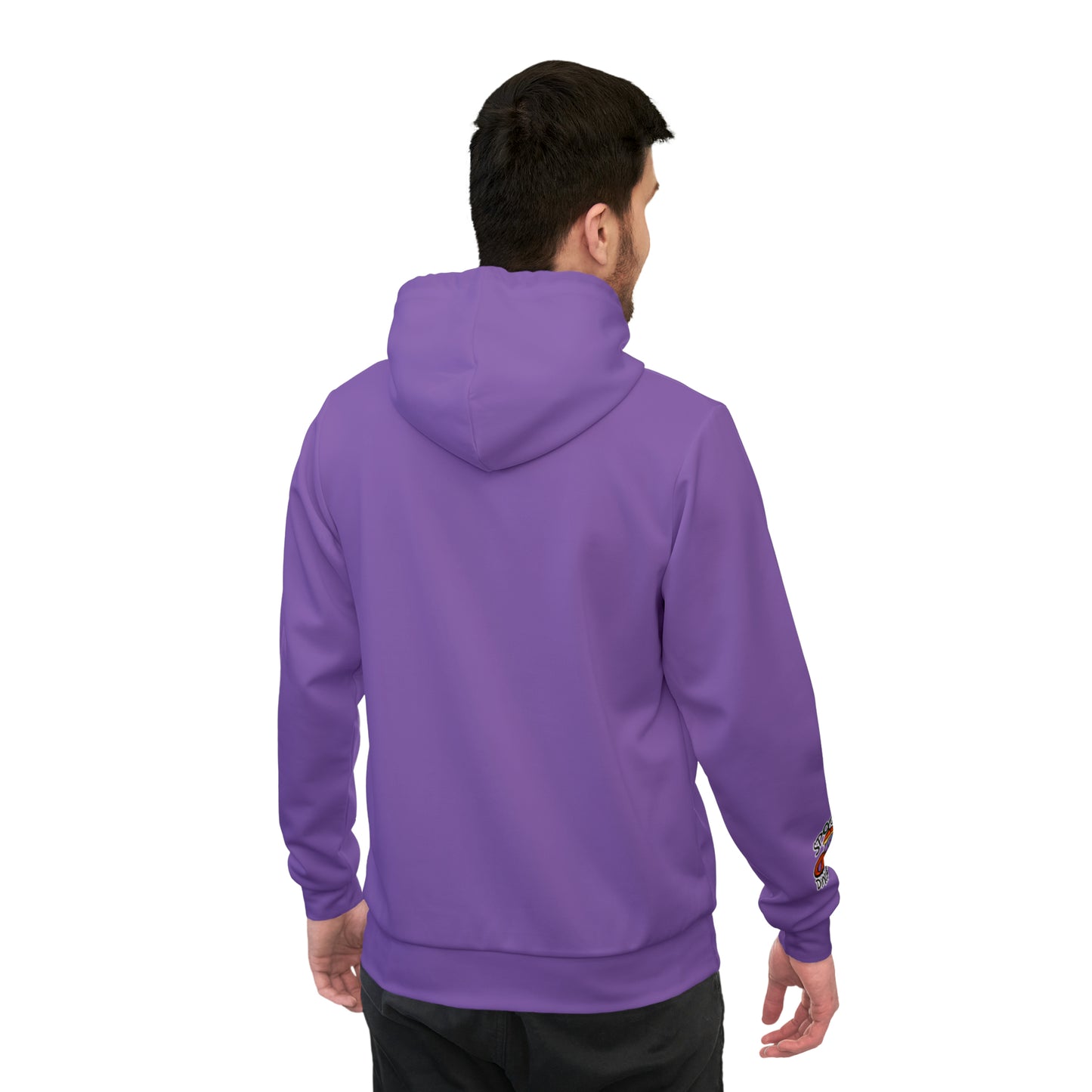Purple "Dino Nuggs" Spooky Dino Original - Athletic Hoodie