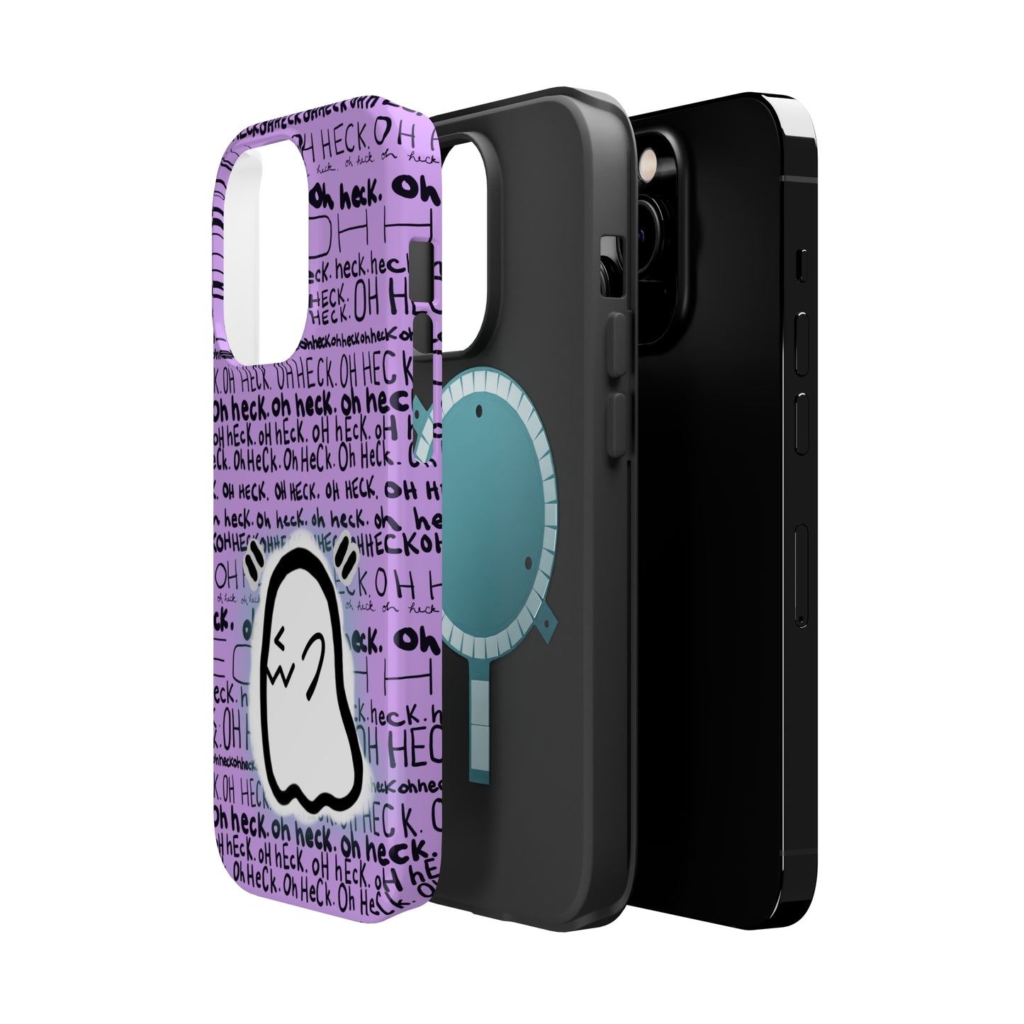 "Hecklin' Ghostie" Spooky Dino Original - MagSafe Tough Cases