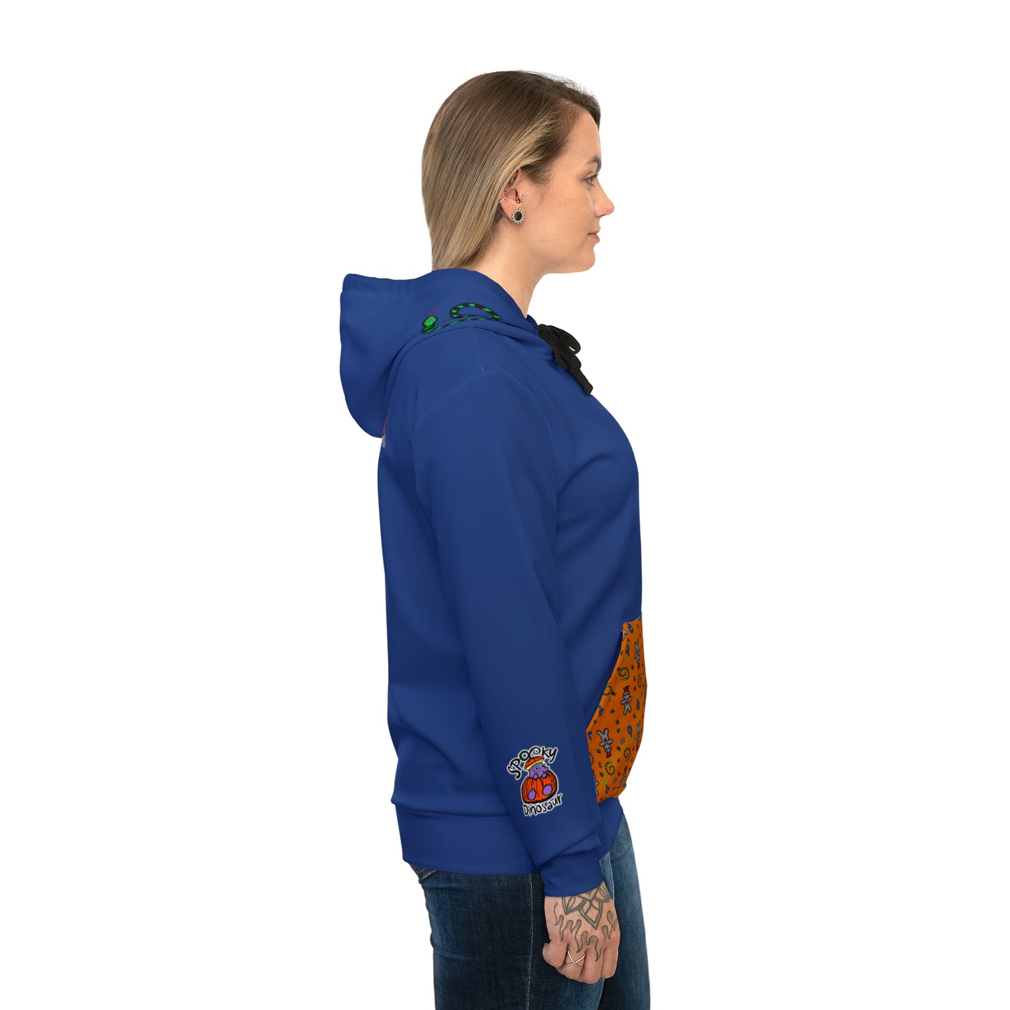 Men's Athletic Hoodies | Stylish Hoodies for Men's | Spooky Dinosaur