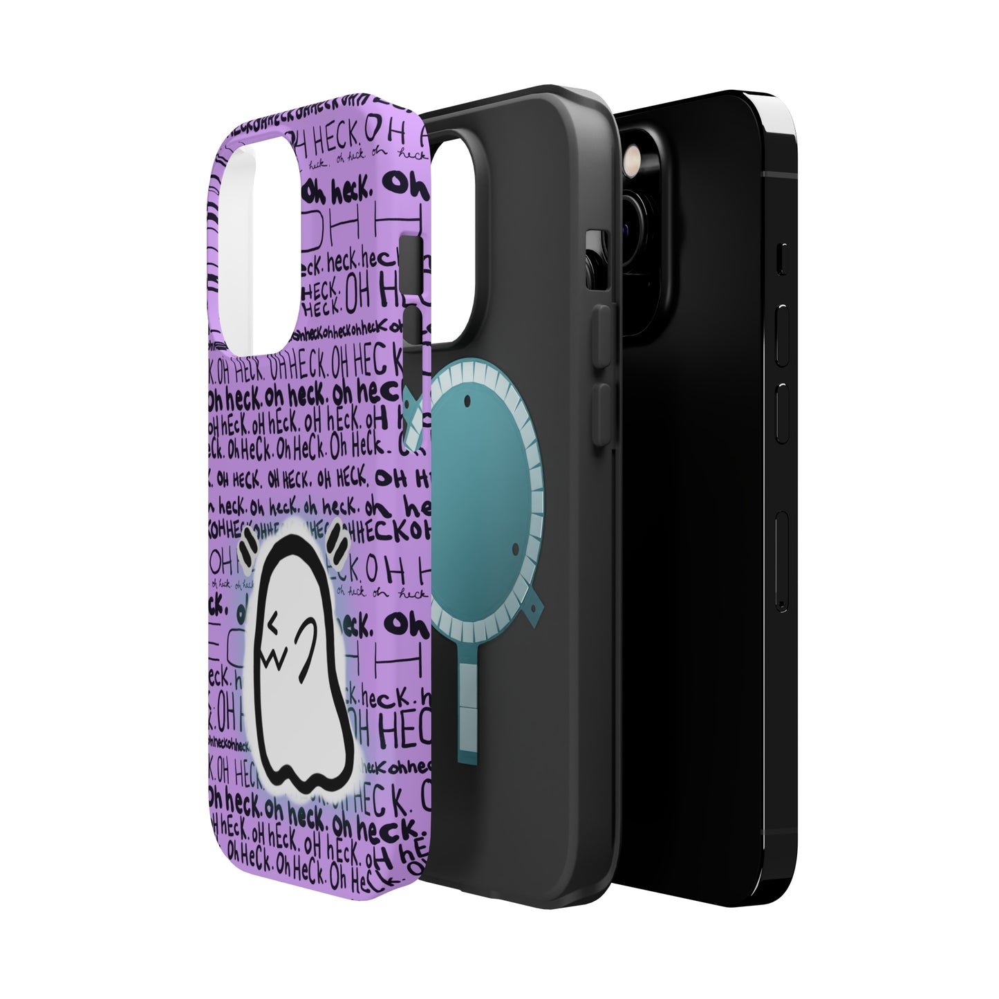 "Hecklin' Ghostie" Spooky Dino Original - MagSafe Tough Cases