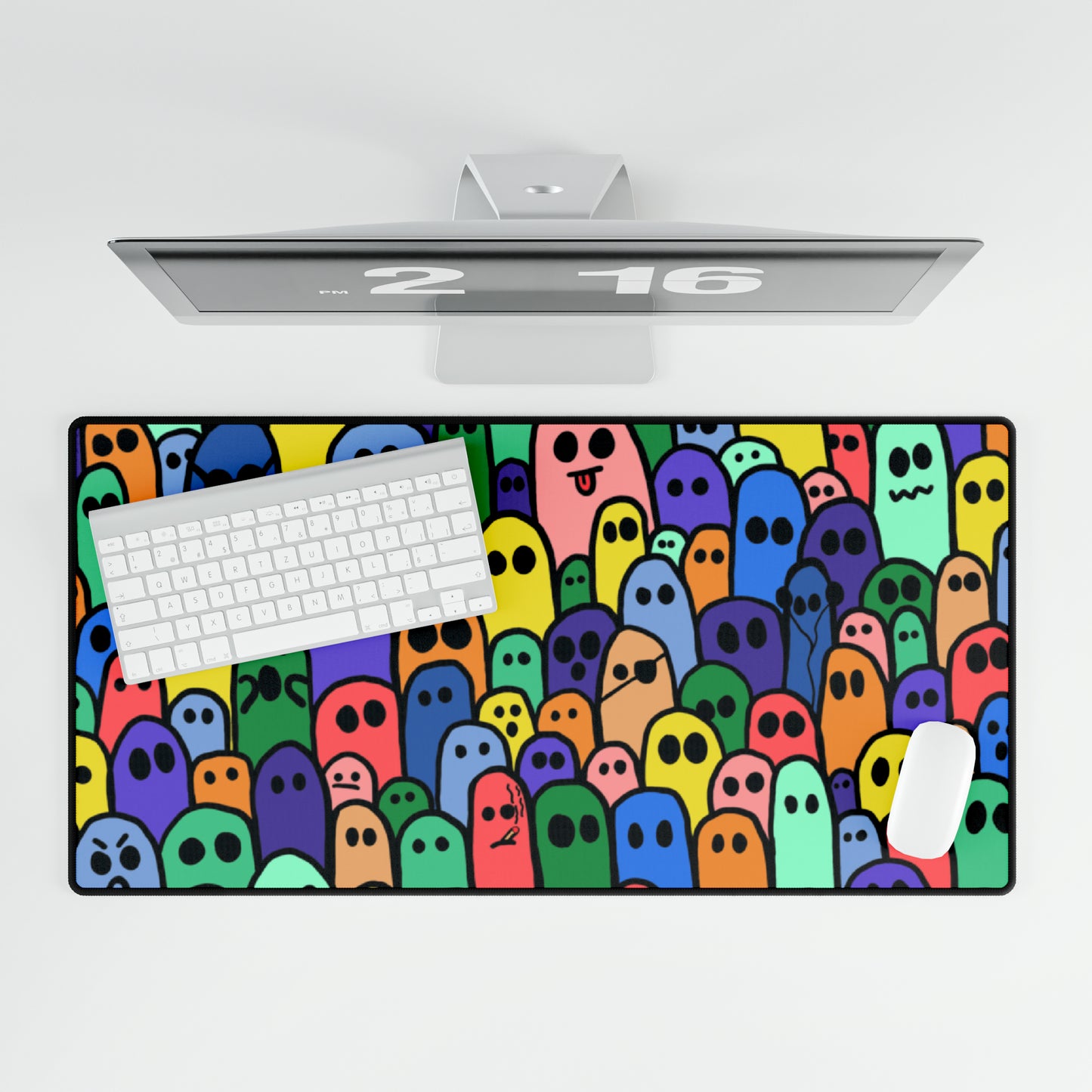 Desk Mouse Pad | Custom Mouse Pad | Spooky Dinosaur