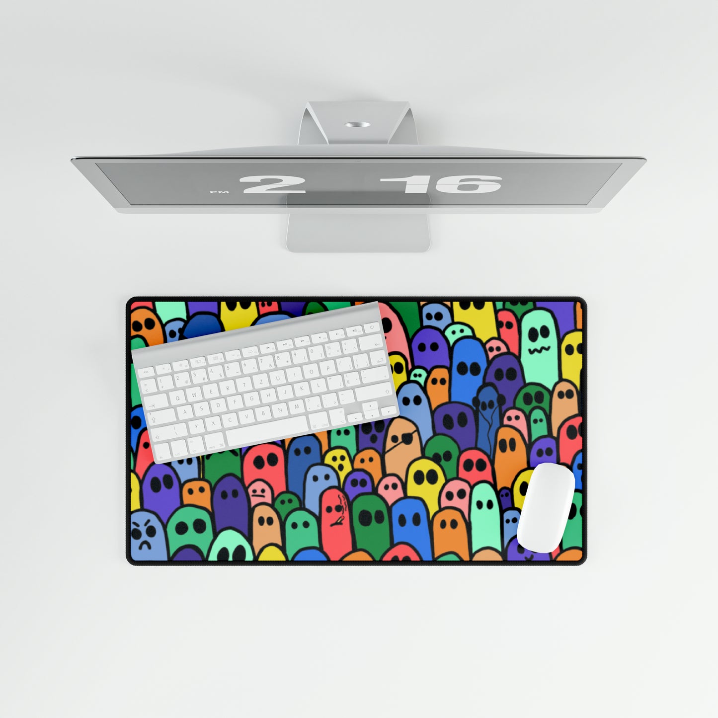 Desk Mouse Pad | Custom Mouse Pad | Spooky Dinosaur