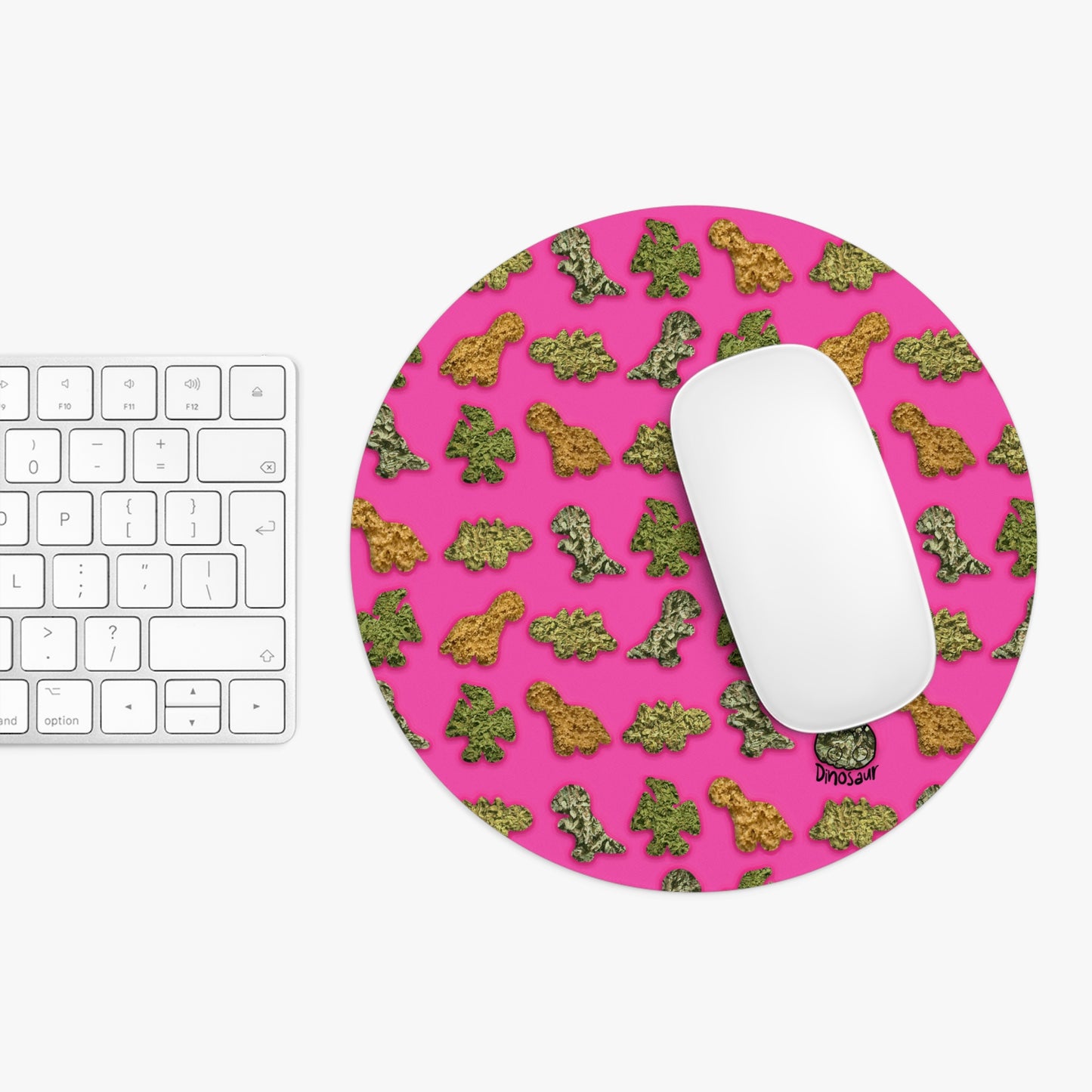 Small Mouse Pad | Personalized Mouse Pad | Spooky Dinosaur