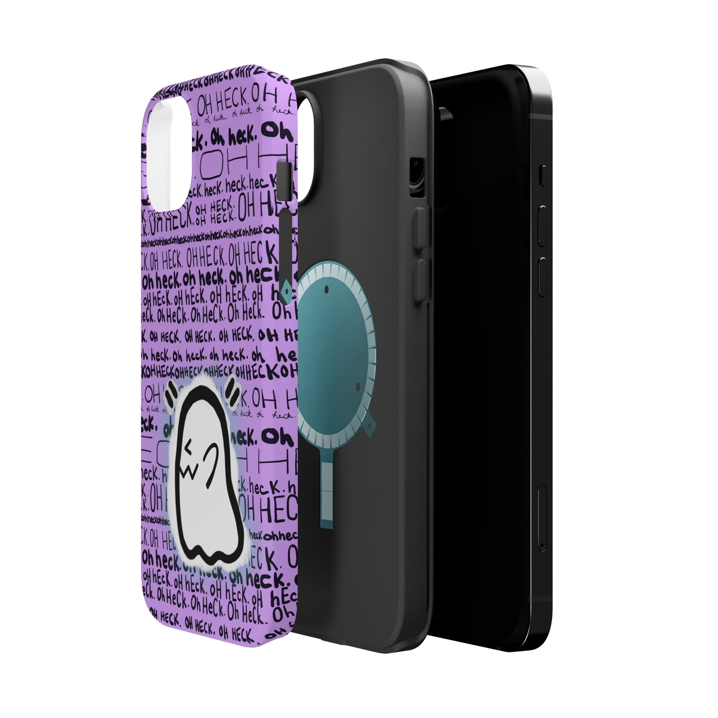 "Hecklin' Ghostie" Spooky Dino Original - MagSafe Tough Cases