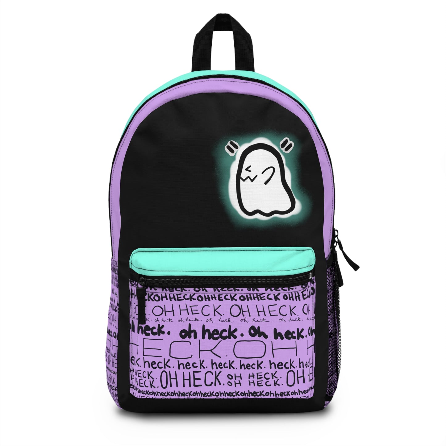 Polyester Shoulder Bag | Personalized Shoulder Bag | Spooky Dinosaur