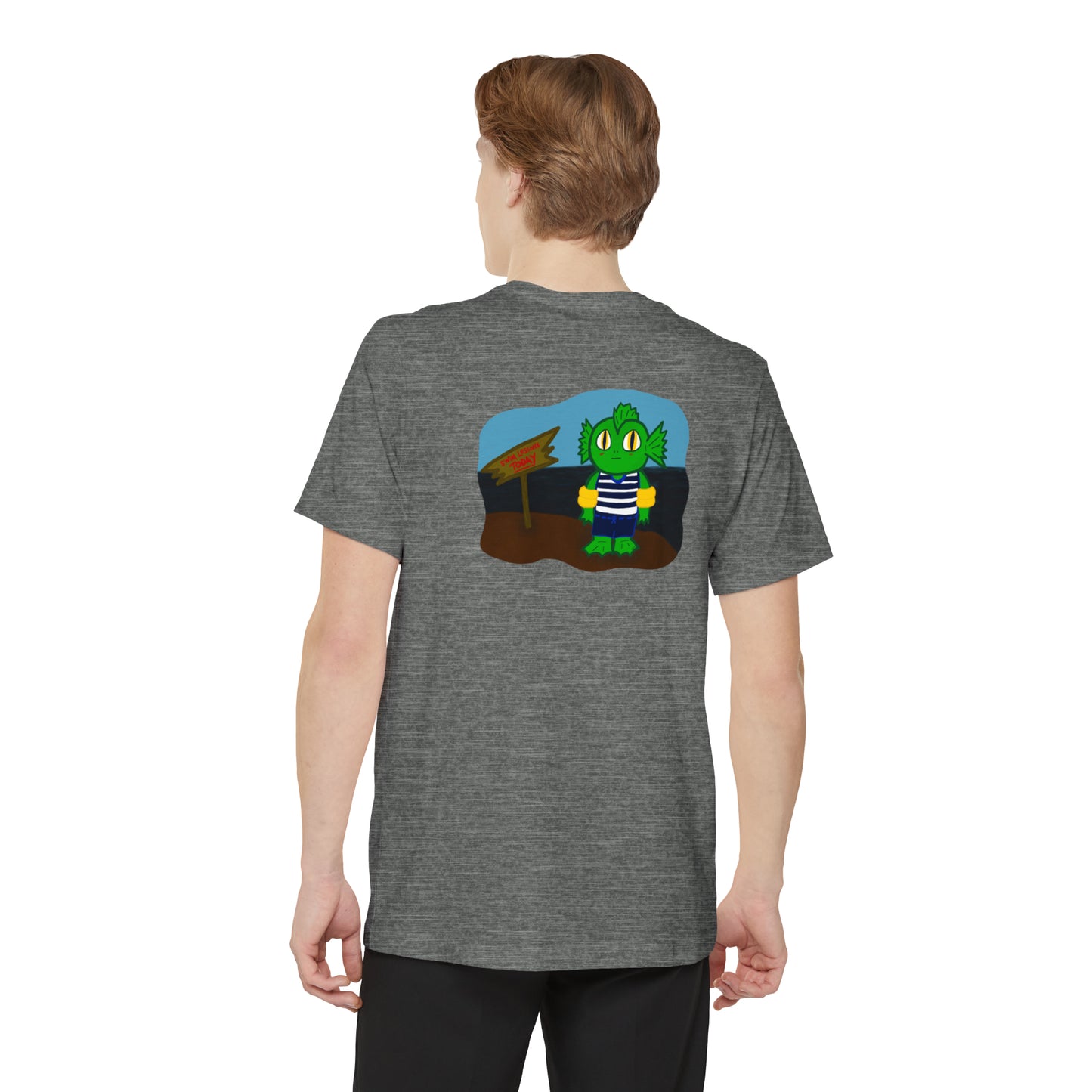 "Kreach" Spooky Dino Original - Unisex Pocket T-shirt