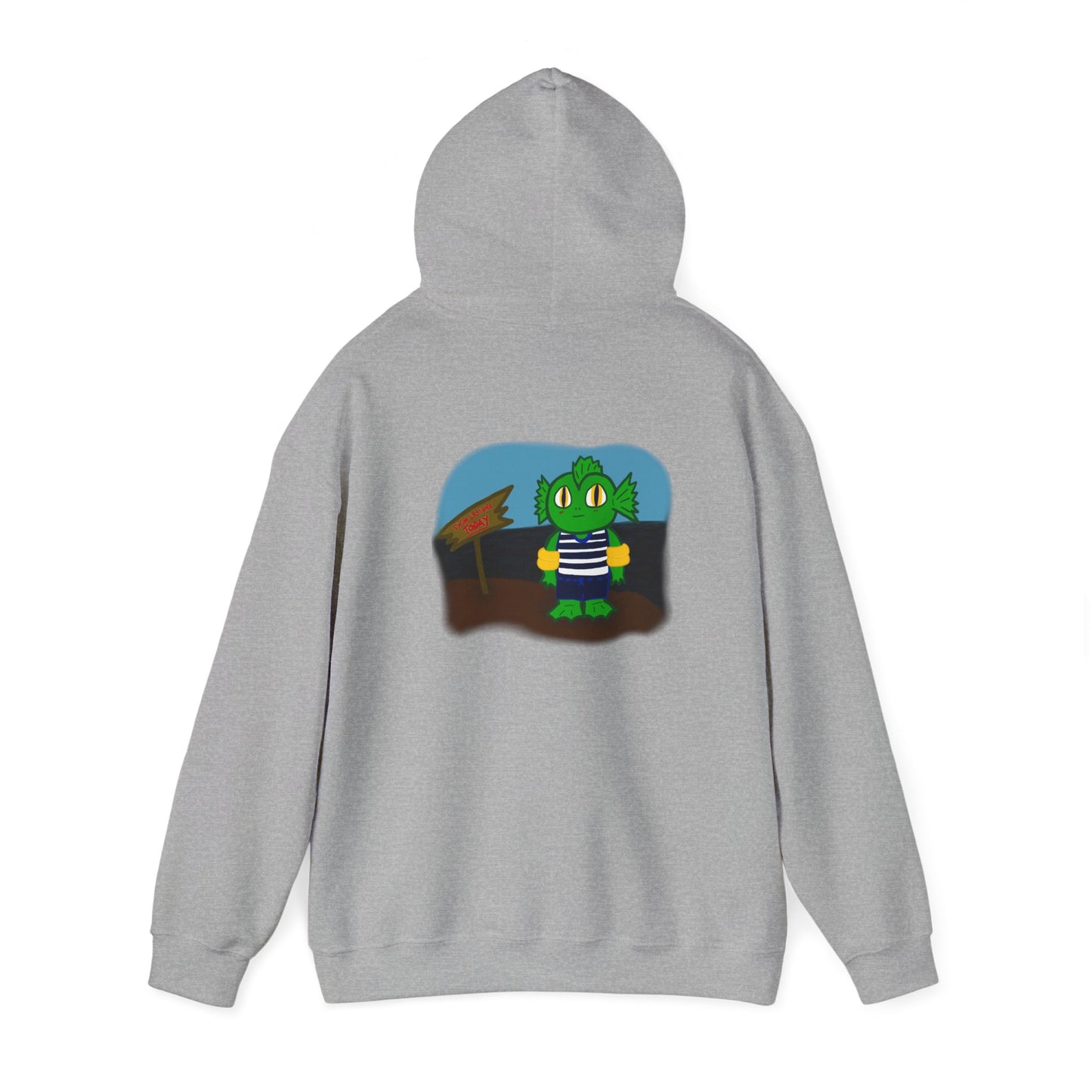 "Kreach" Spooky Dino Original - Unisex Heavy Blend™ Hooded Sweatshirt