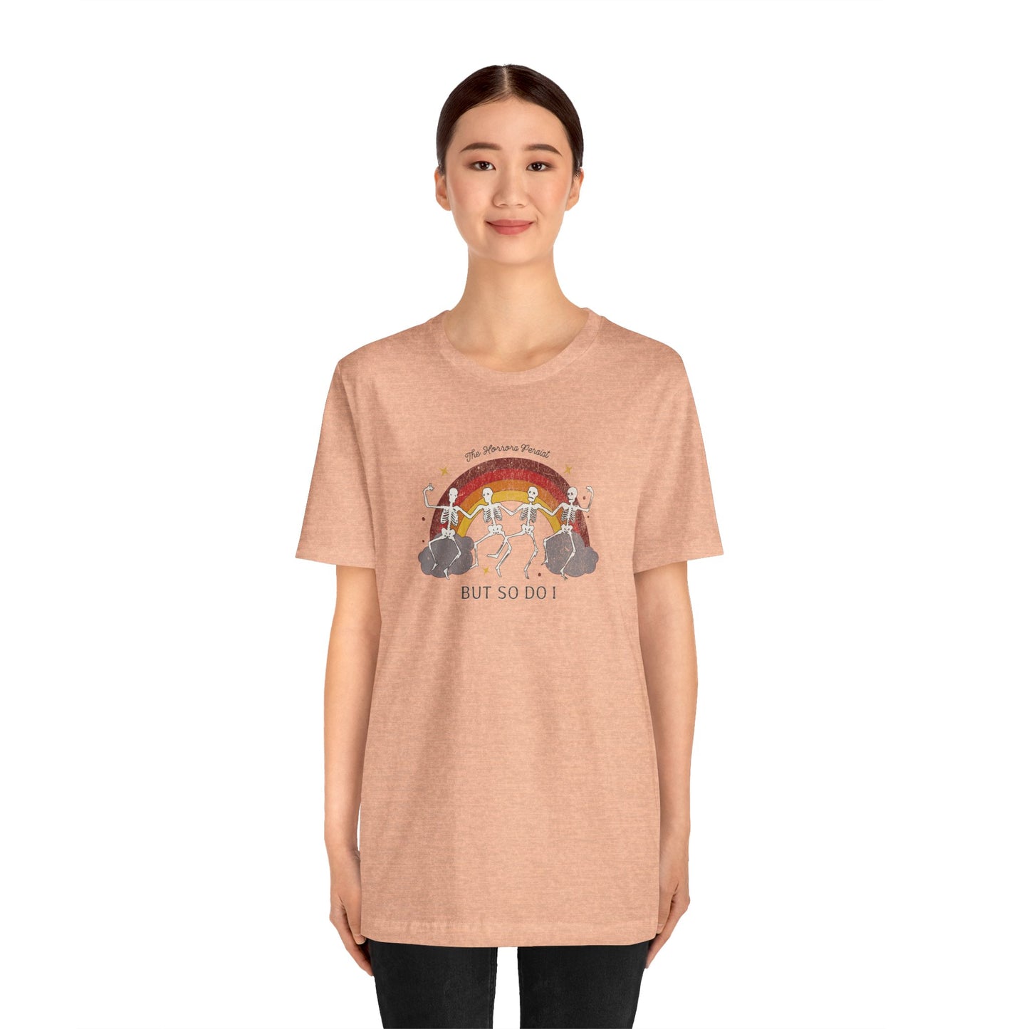 "Persistent Horrors" - Unisex Jersey Short Sleeve Tee