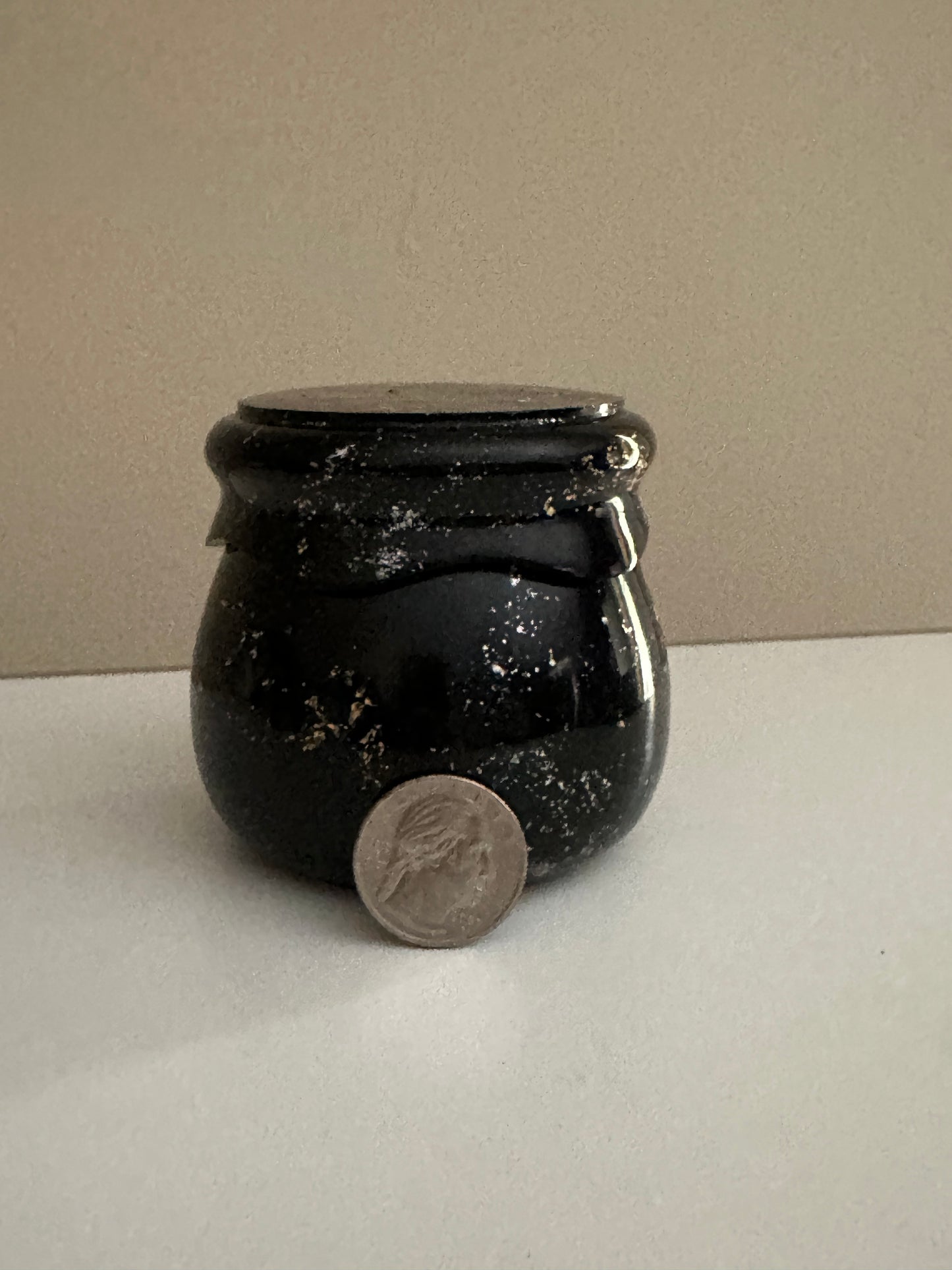 Black/Gold/Silver Jar