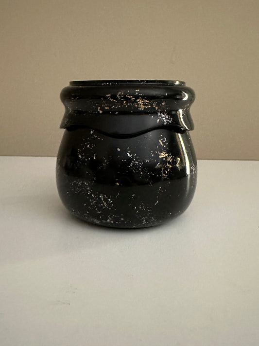 Black/Gold/Silver Jar