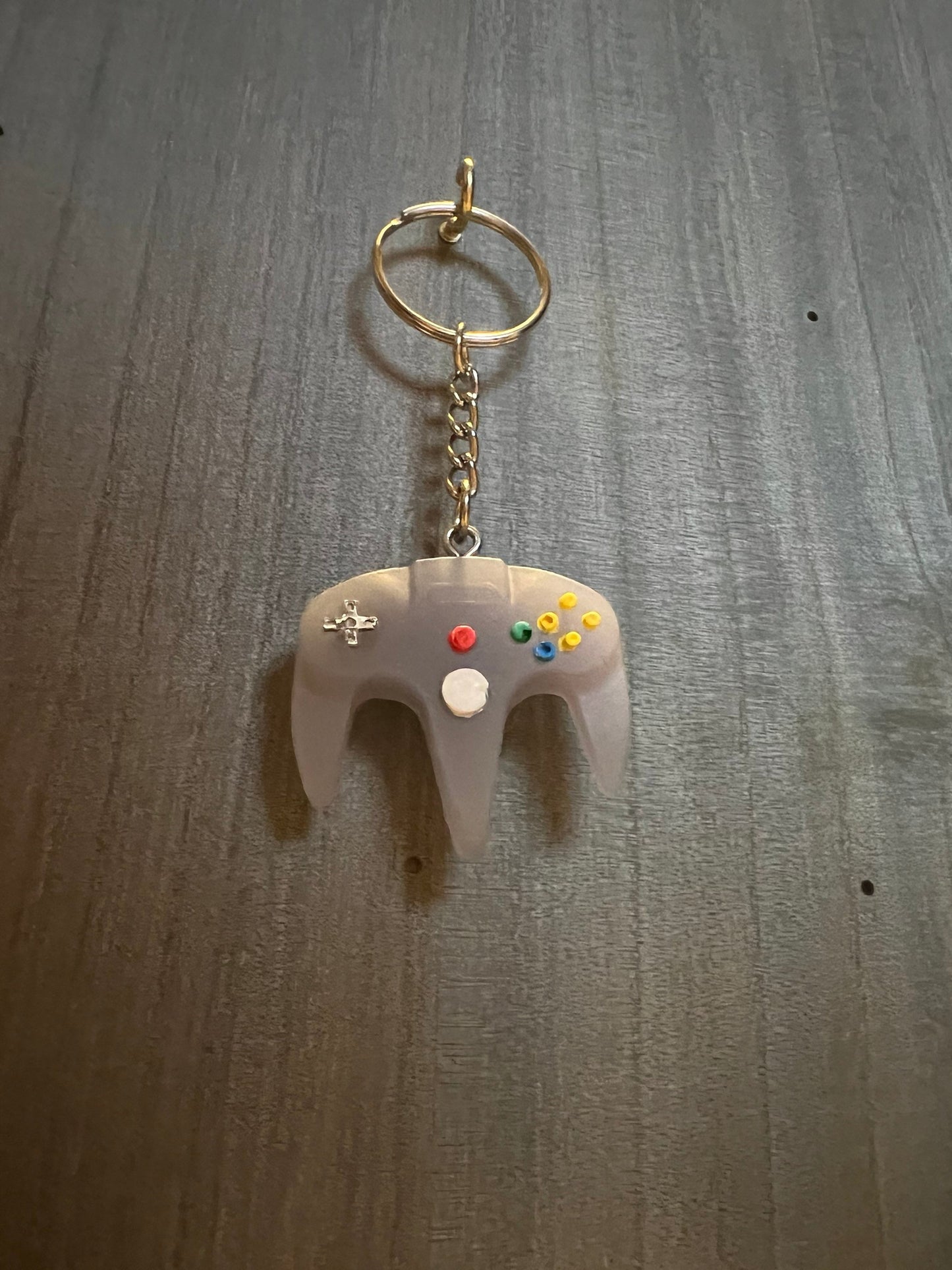N64 Controller Keychain