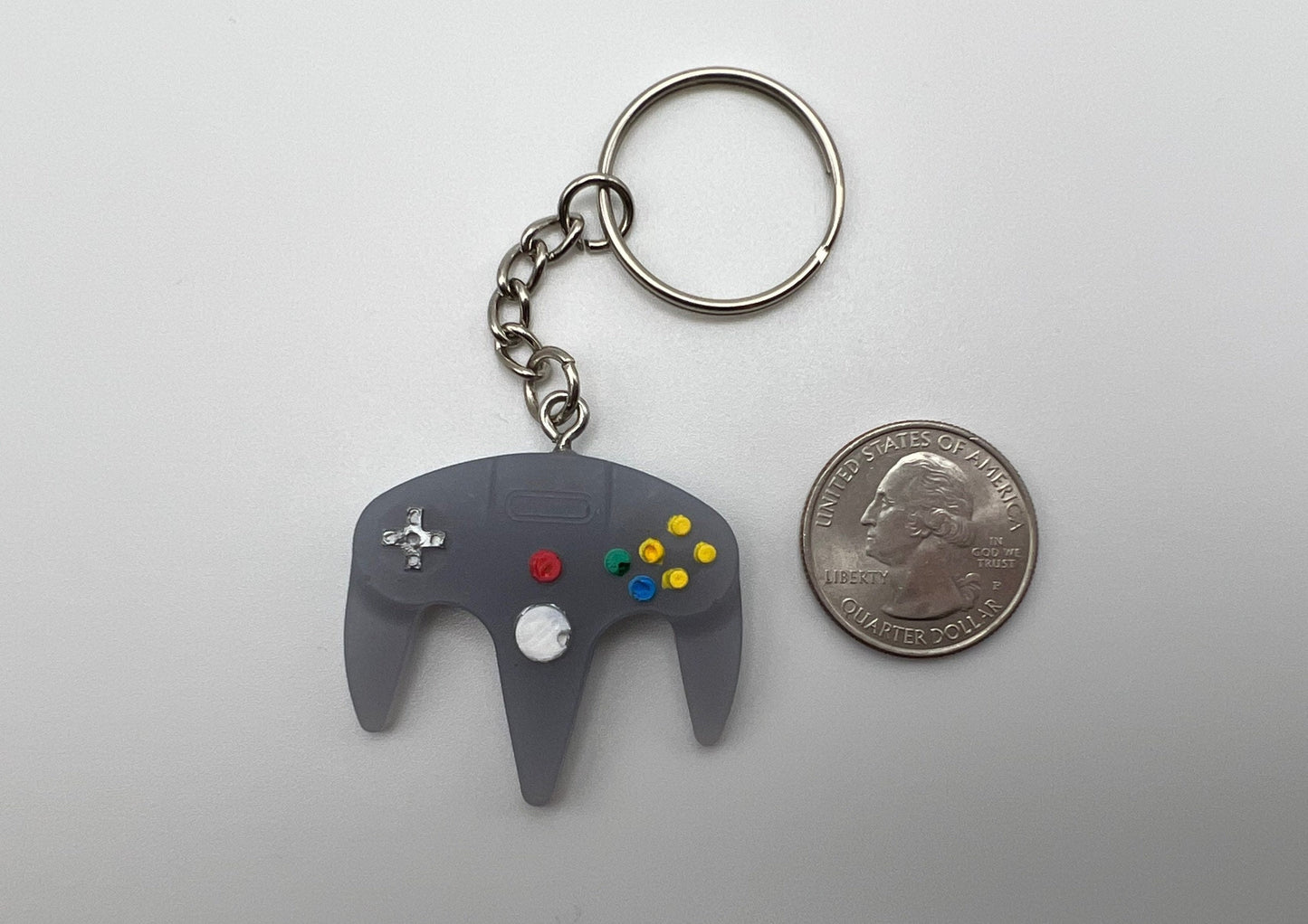N64 Controller Keychain