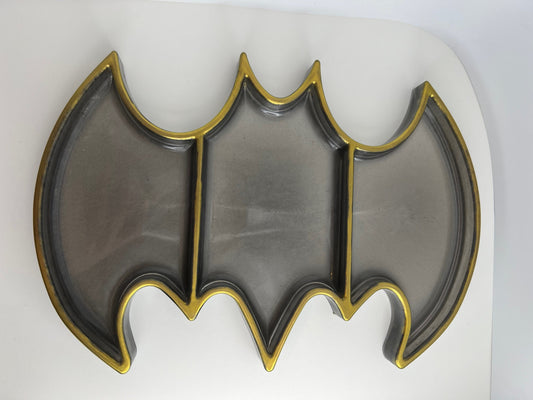 Black and Gold Bat Tray