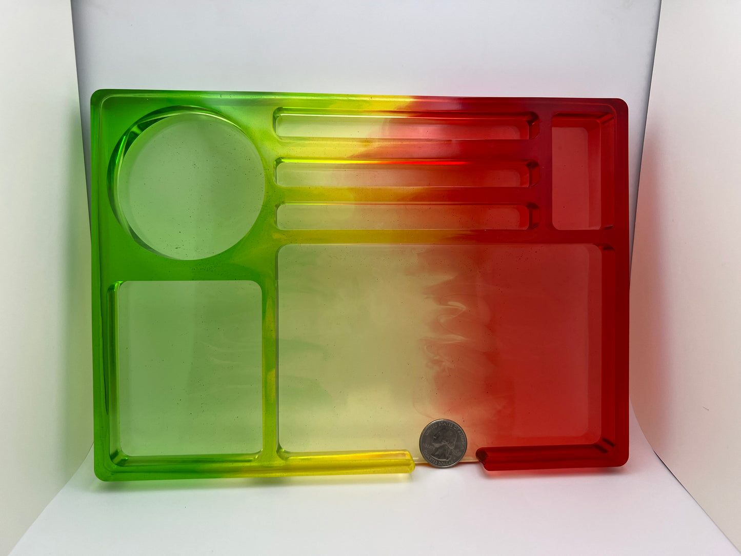 Red Yellow Green Tray