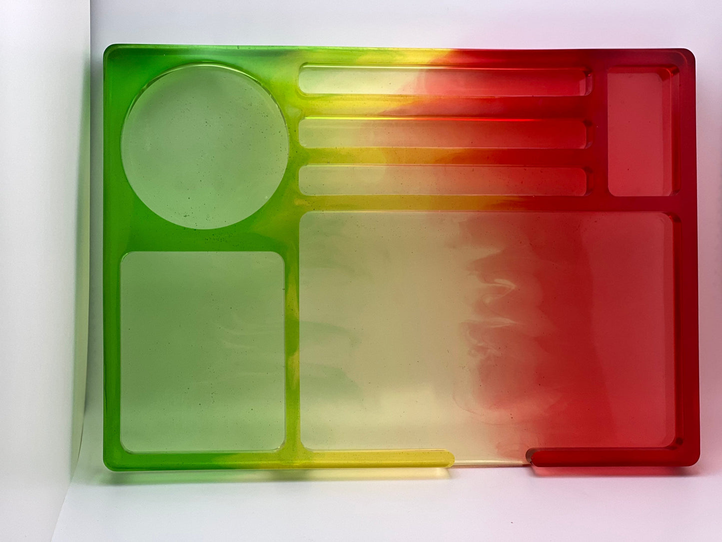 Red Yellow Green Tray