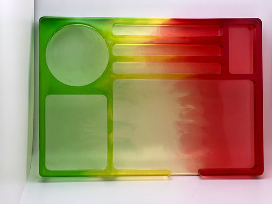Red Yellow Green Tray