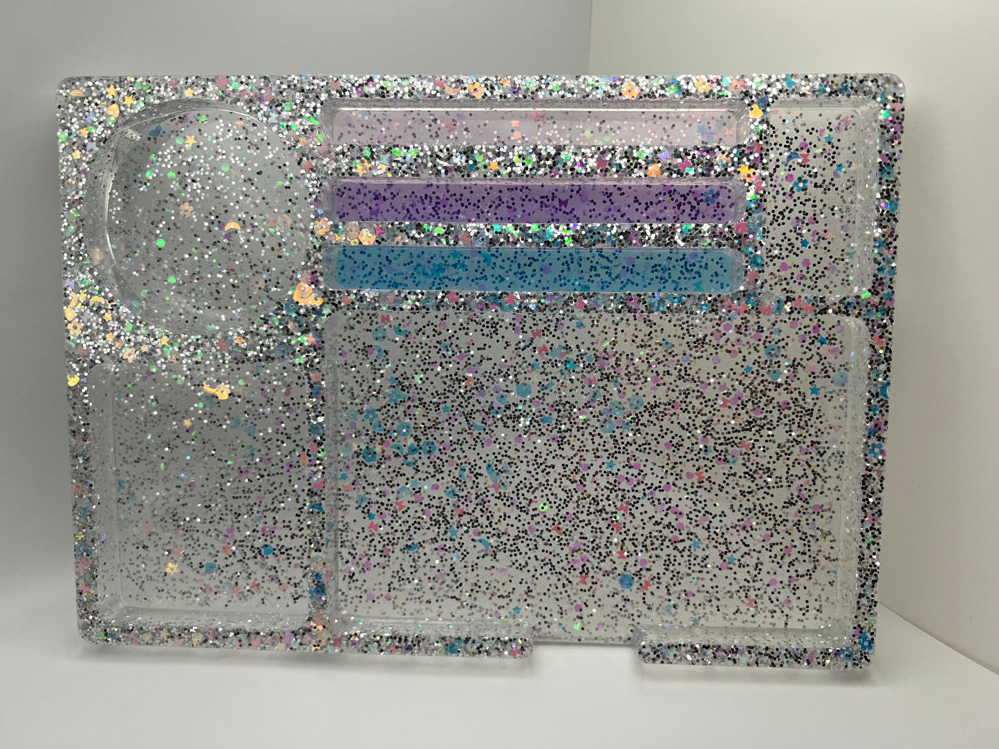 Glitter Bi Tray