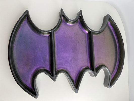 Iridescent Purple Bat Tray