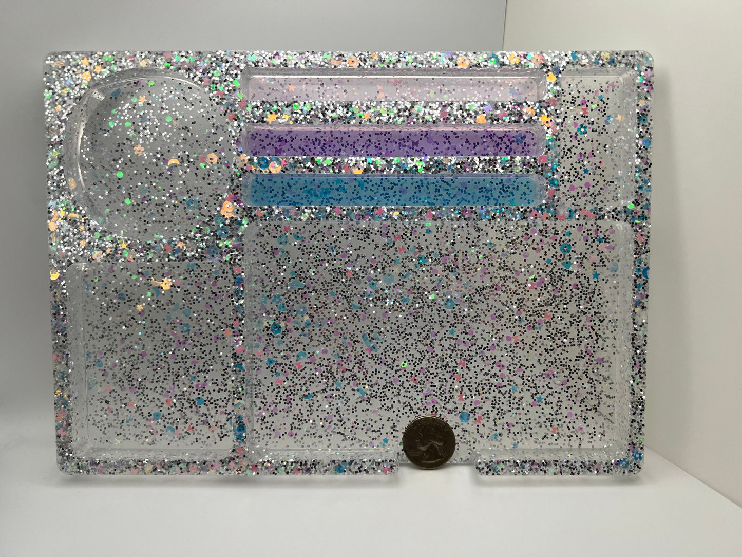 Glitter Bi Tray