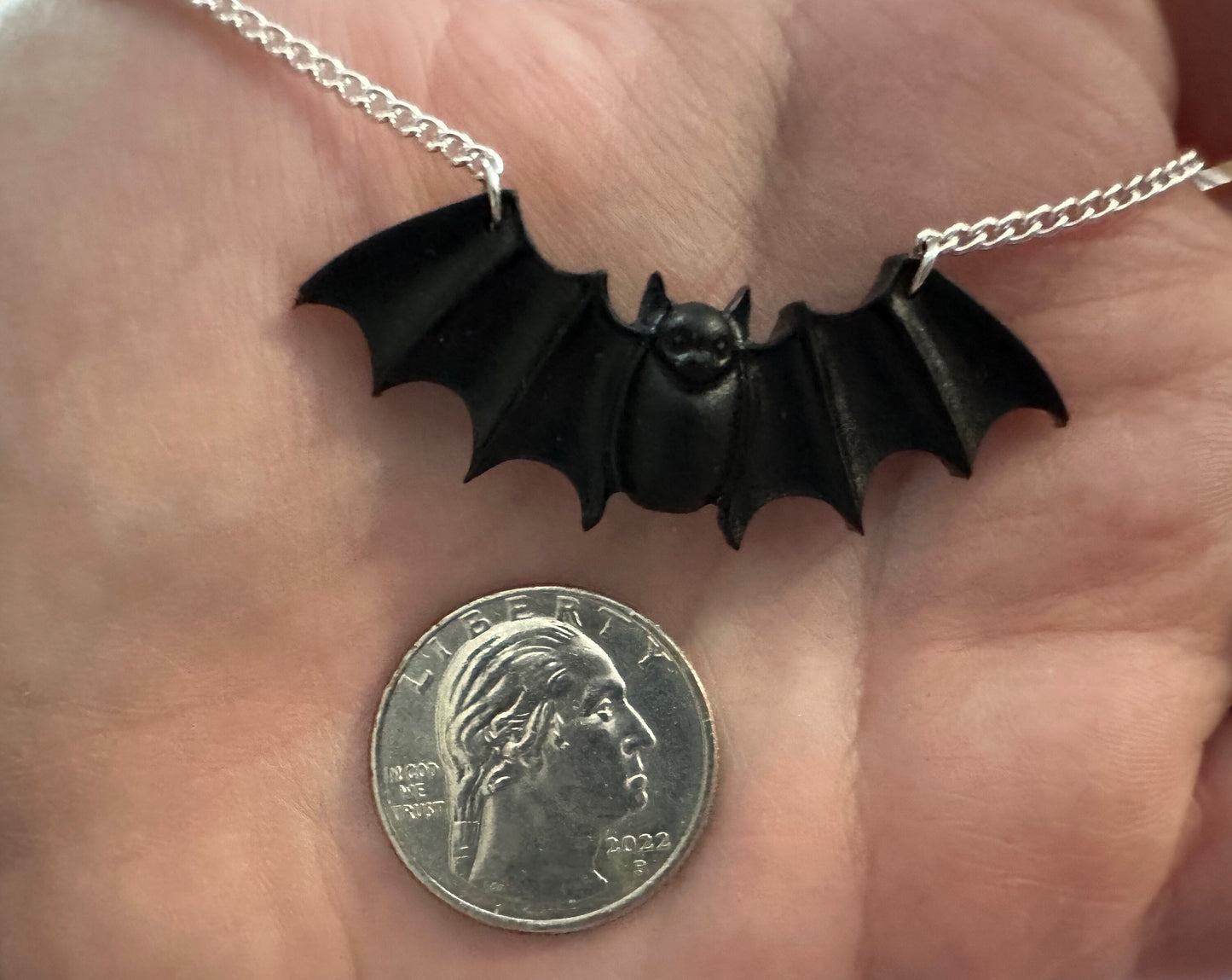 Small Bat Necklace