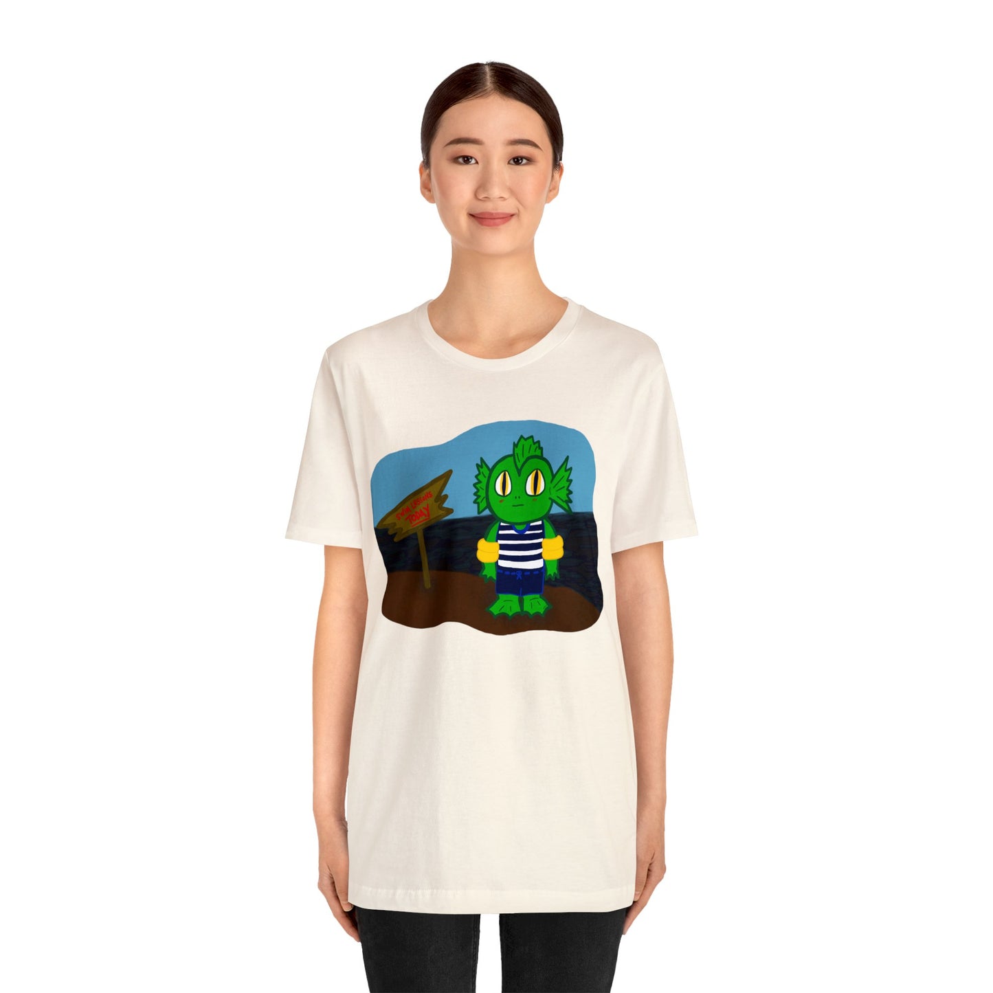 "Kreach" Spooky Dino Original - Unisex Jersey Short Sleeve Tee