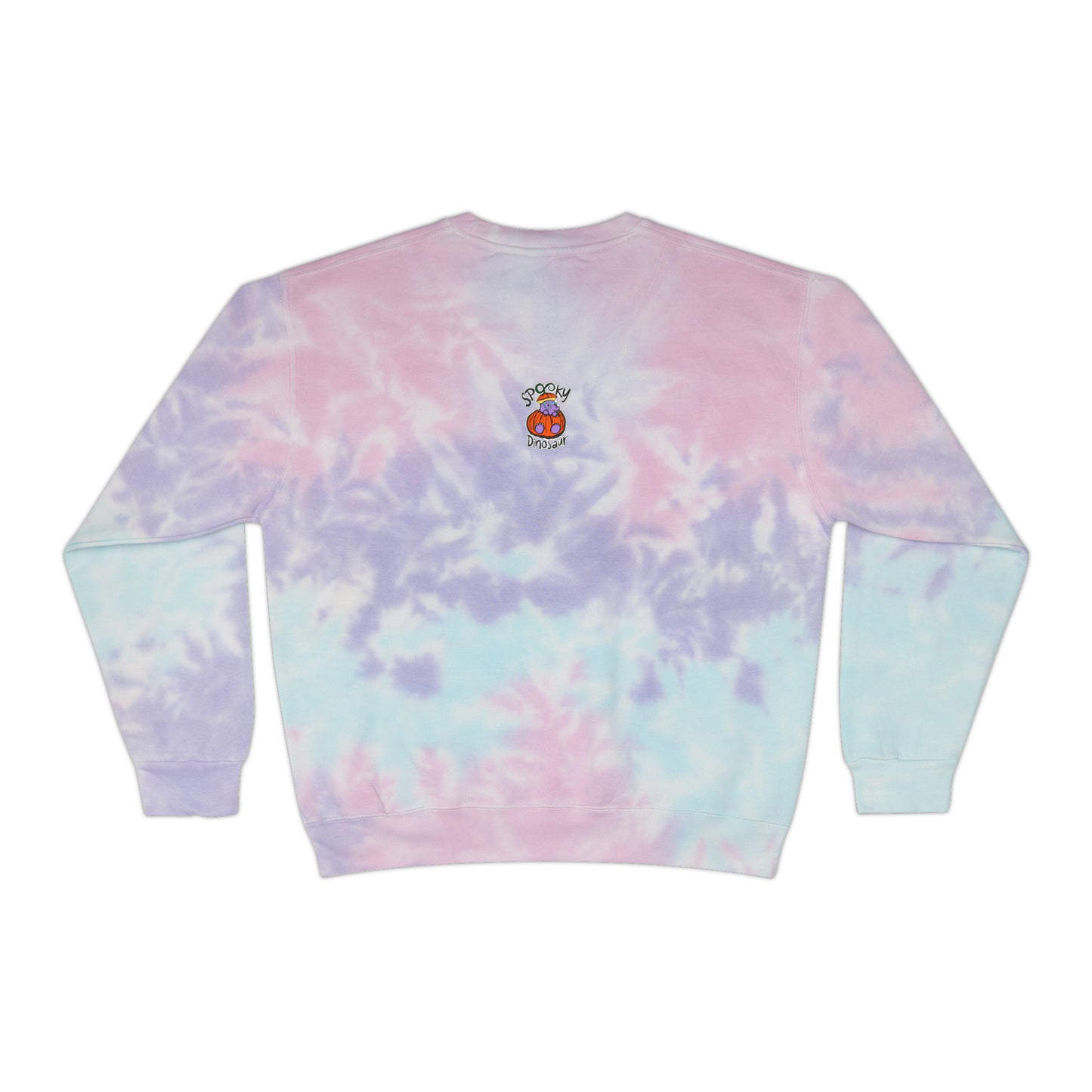 Tie Dye Sweatshirt | Unisex Tie Dye Shirts | Spooky Dinosaur