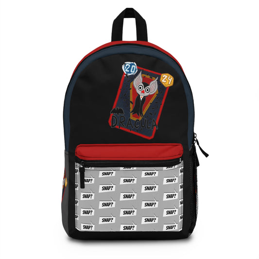 Snap Kang x Spooky Dino Marvel Snap inspired Dracula Card - Backpack