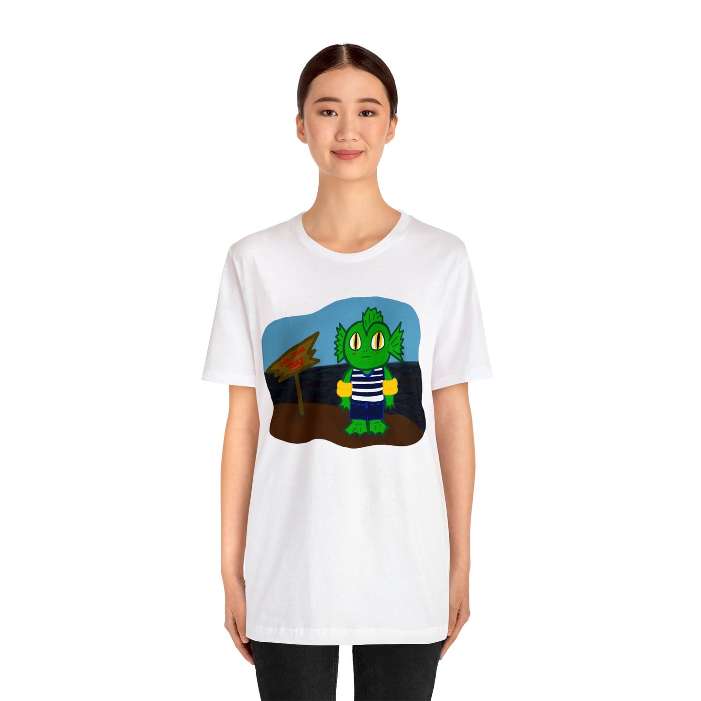 "Kreach" Spooky Dino Original - Unisex Jersey Short Sleeve Tee
