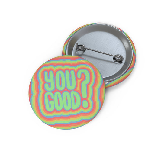 "You Good?" Spooky Dino Original - Custom Pin