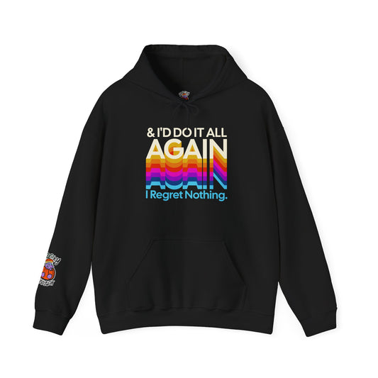 "I Regret Nothing"  - Unisex Heavy Blend™ Hooded Sweatshirt