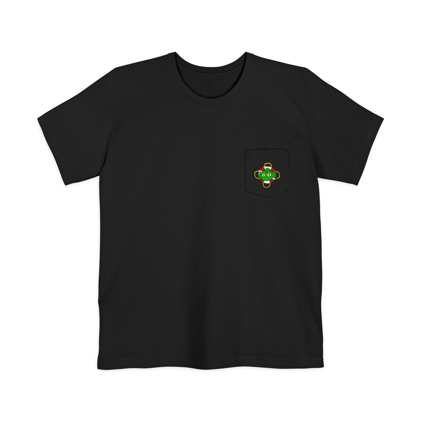 "Kreach" Spooky Dino Original - Unisex Pocket T-shirt