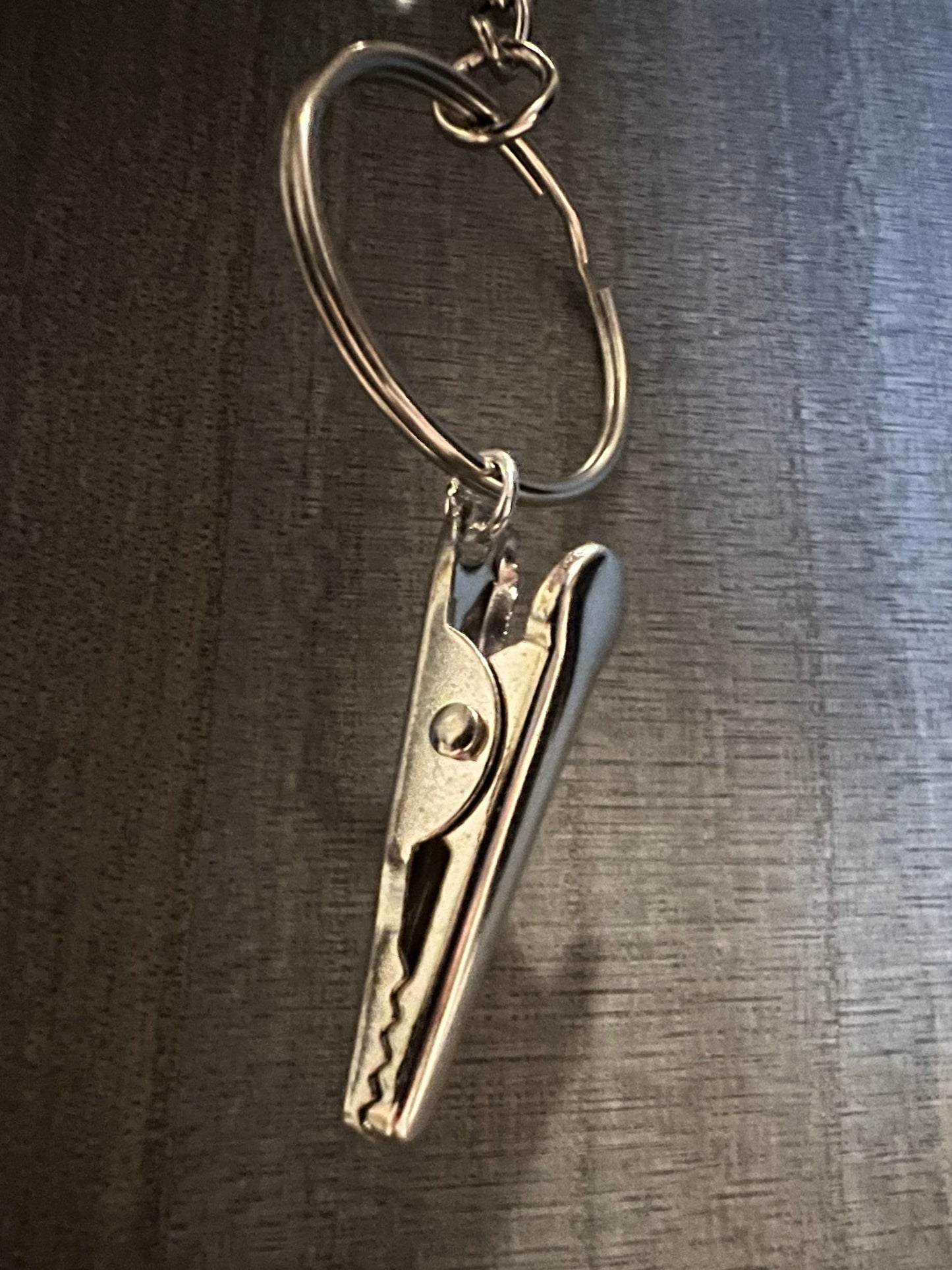 Cat Skull Keychain
