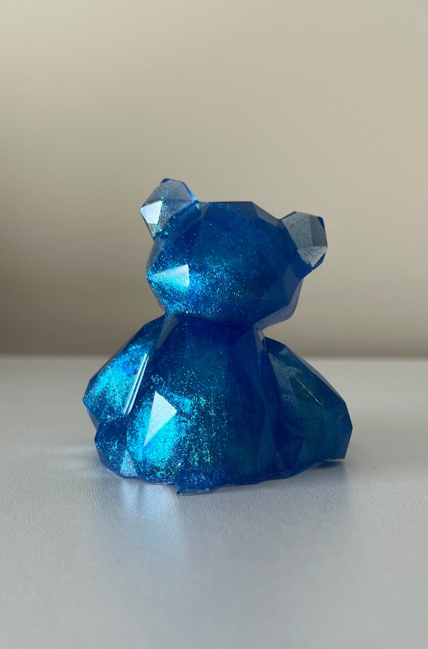 Geometric Bear Figurine